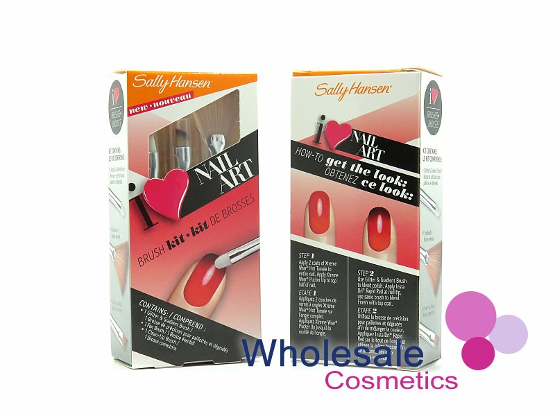 6 x Sally Hansen I Love Nail Art Brush Kit